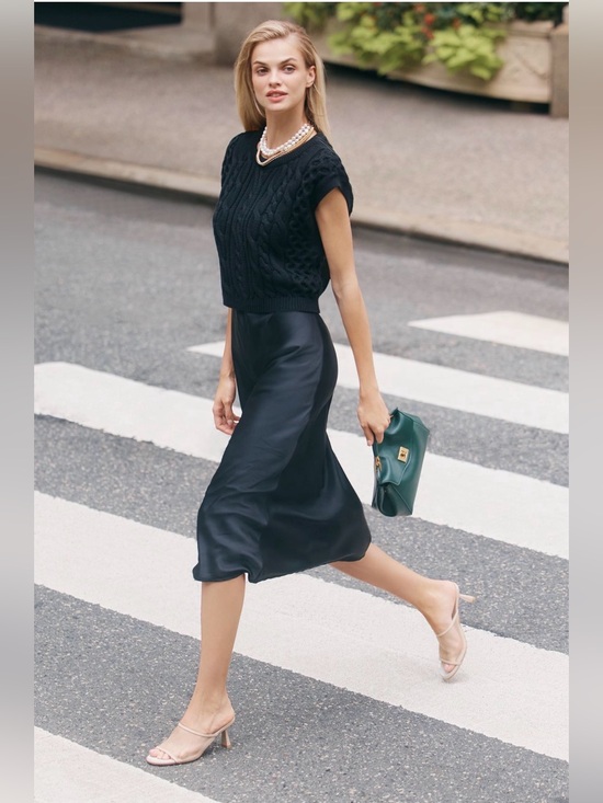 Anthropologie Dresses & Skirts - Anthropologie The Gemini Cap-Sleeve Sweater + Tank Dress Set